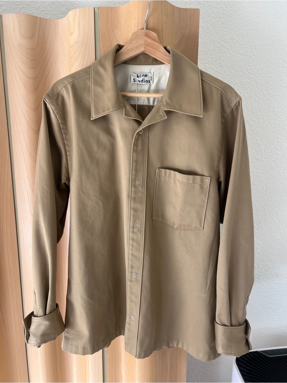 Acne Studios Sand Beige Shirt